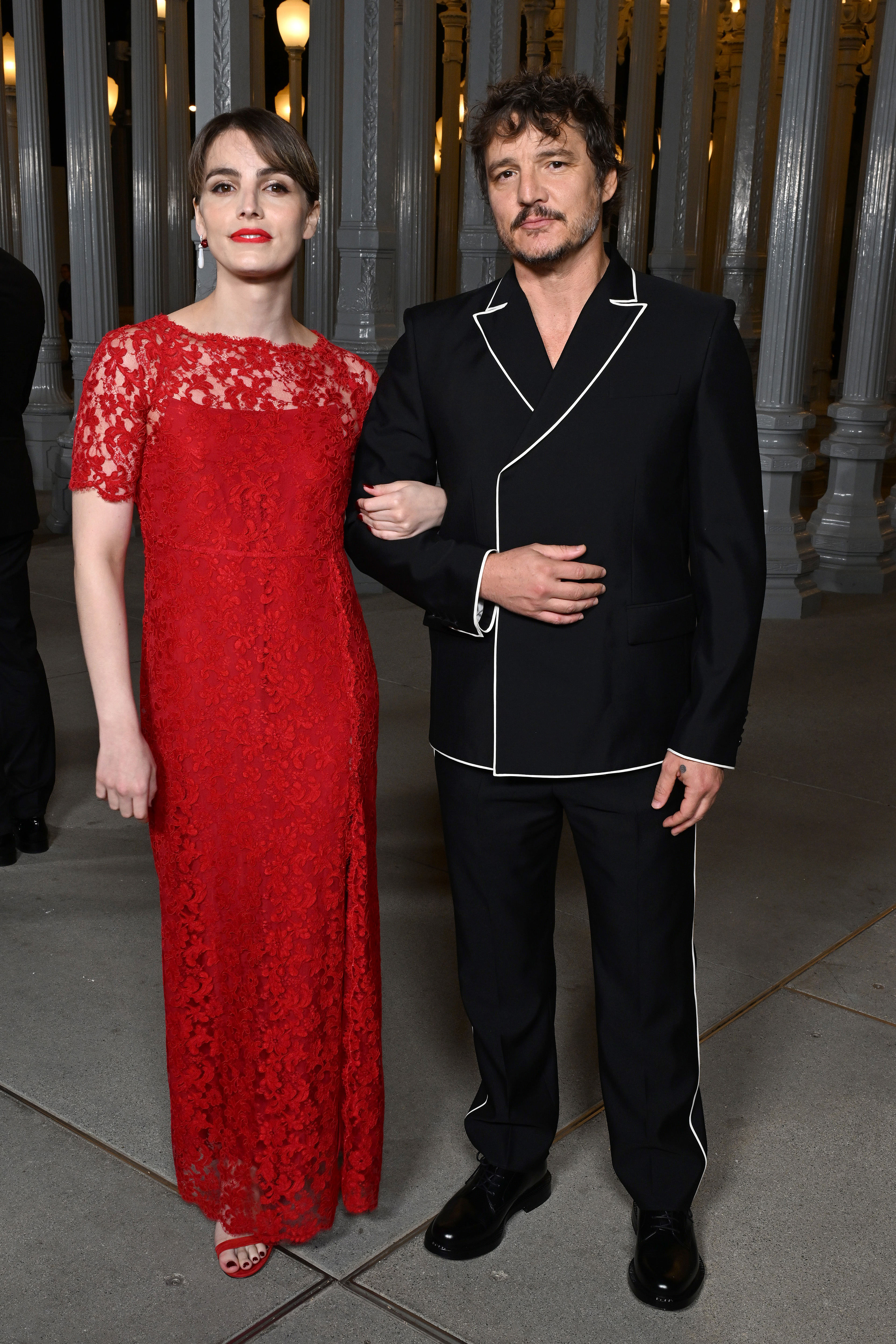 Lux et Pedro Pascal lors du gala 2023 LACMA Art+Film le 4 novembre à Los Angeles, en Californie. | Source : Getty Images