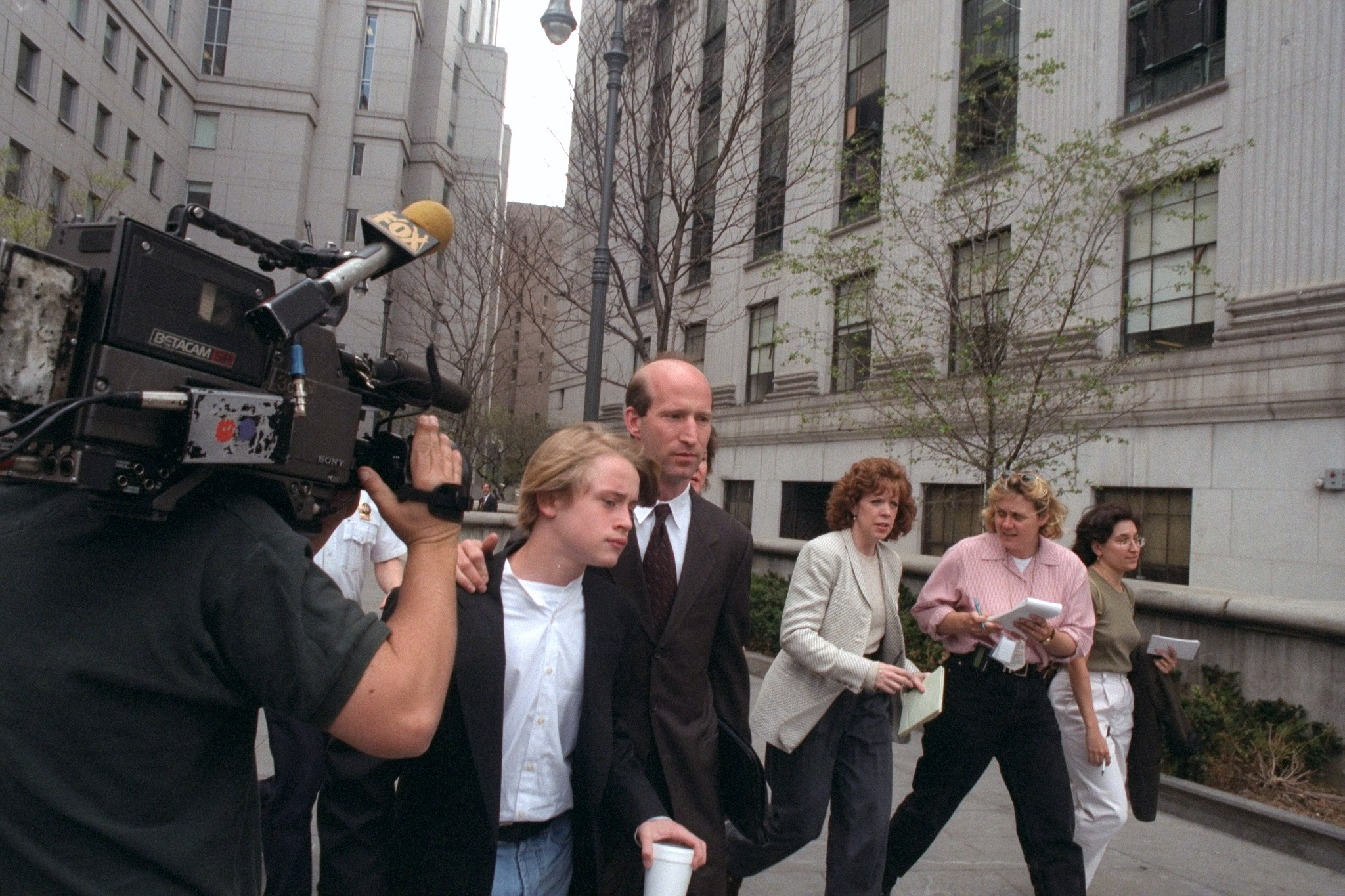 Macaulay Culkin à New York en 1996 | Source : Getty Images