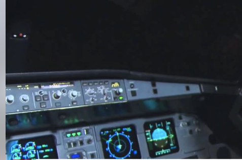 À l'intérieur du cockpit de l'avion | Source : Facebook.com/Express Tribune