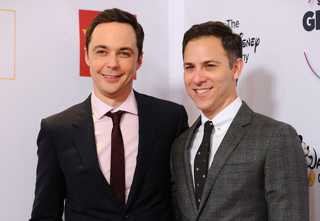 Jim Parsons et Todd Spiewak participent aux GLSEN Respect Awards de 2015. | Photo : Getty Images