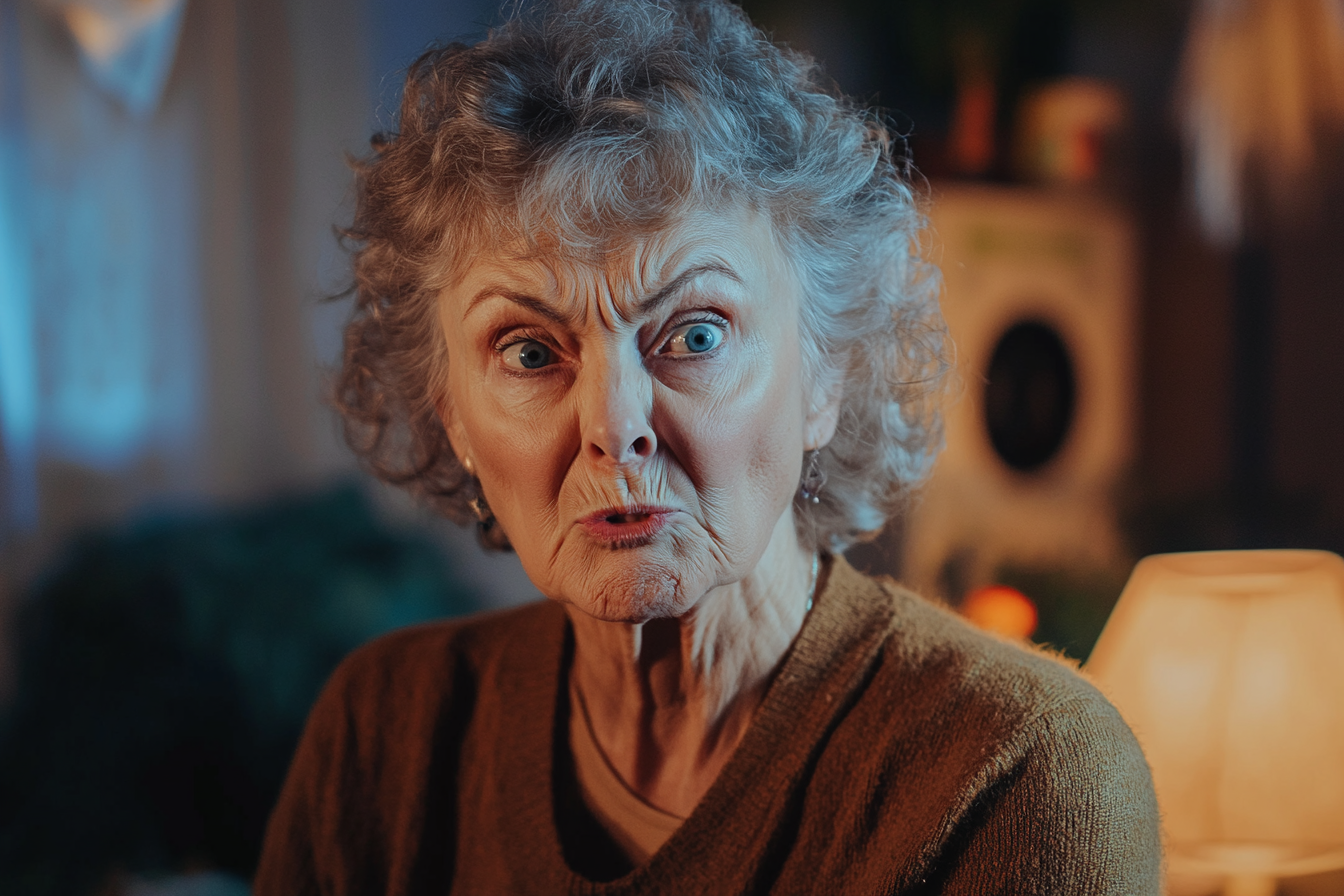 Une femme âgée en colère | Source : Midjourney