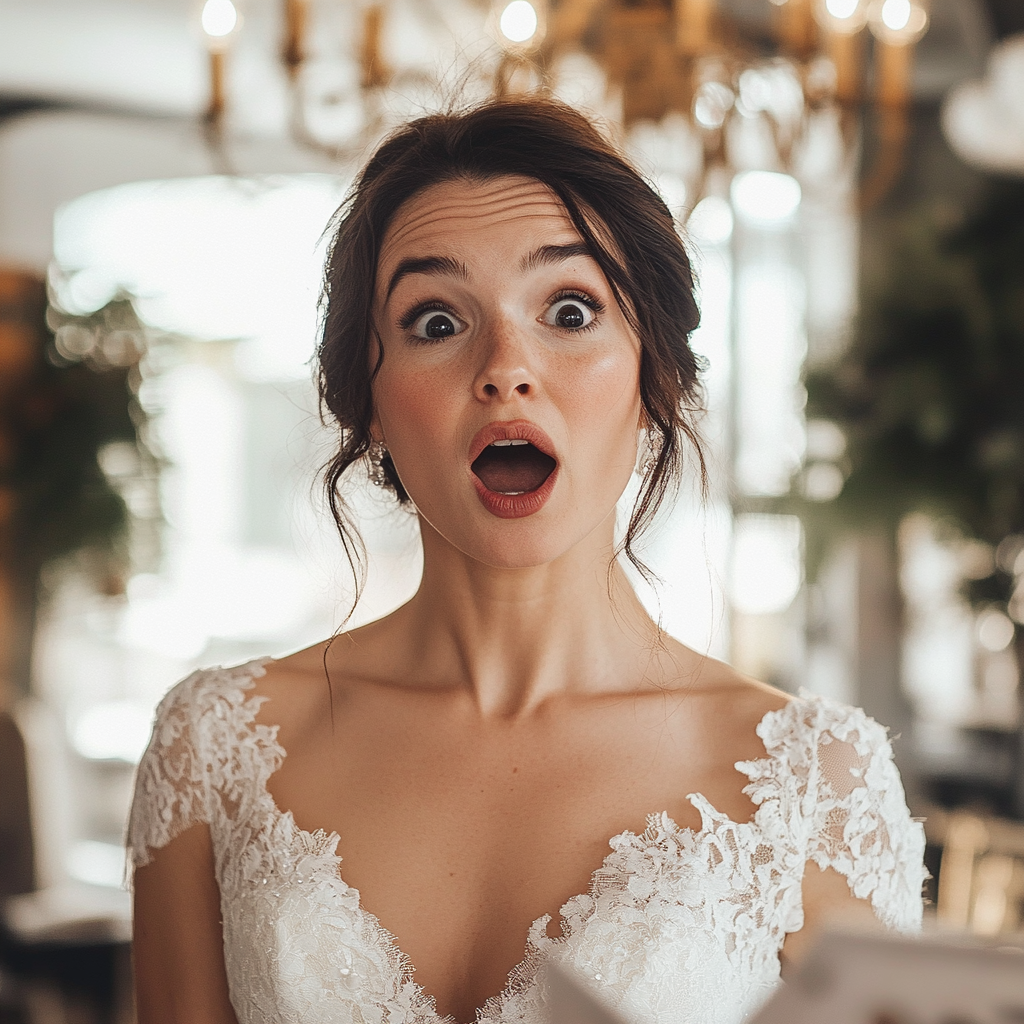 Une mariée surprise | Source : Midjourney