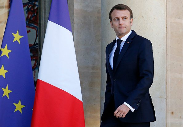 Emmanuel Macron organise une rencontre sur les défis du multilatéralisme au Palais de l'Elysée à Paris le 26 MARS | Photo : Getty Images
