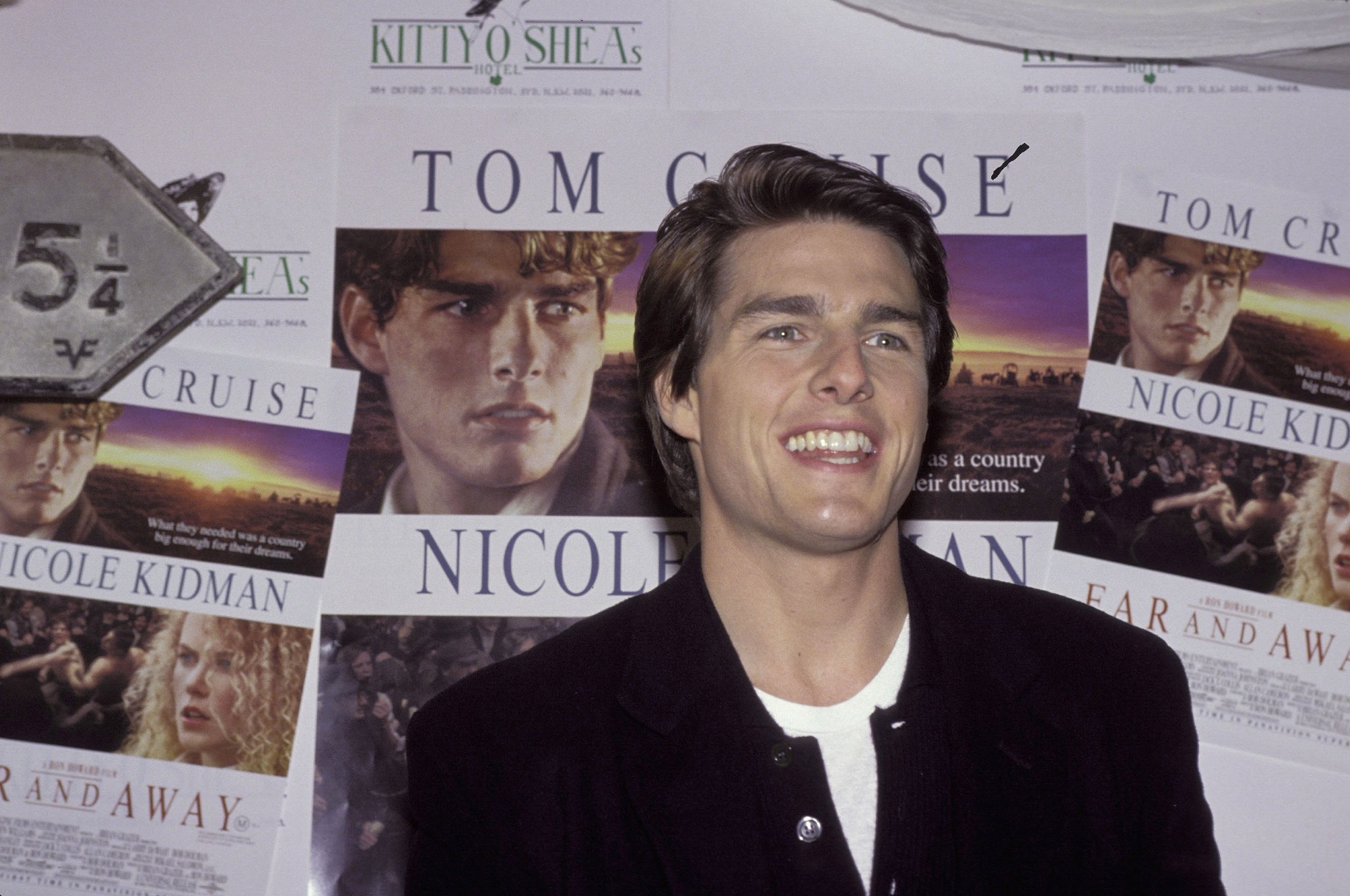 Tom Cruise assiste à la conférence de presse du film "Far and Away" en 1992, à Syndey, en Australie. | Source : Getty Images