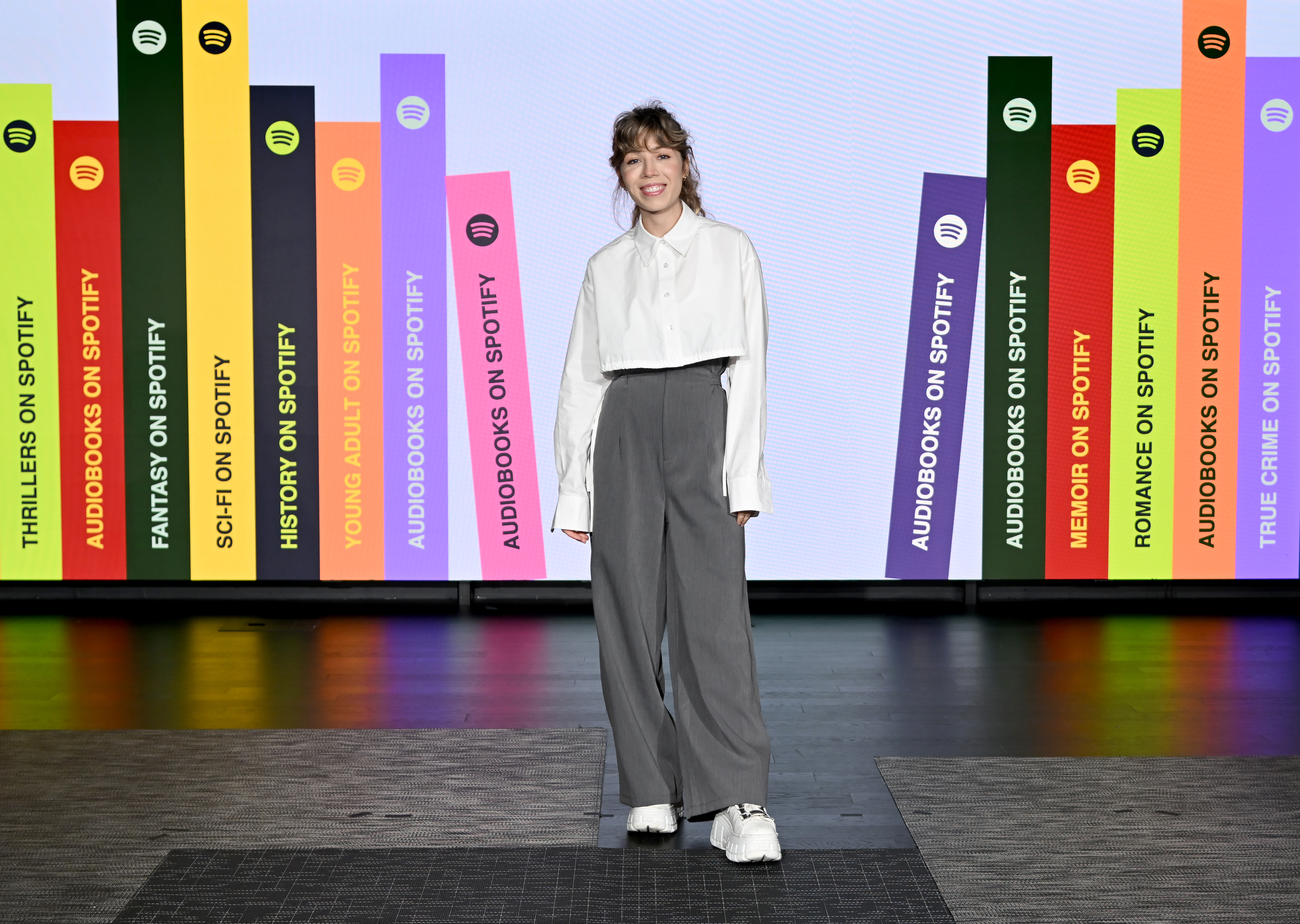 Jennette McCurdy participe à l'événement The Future of Audiobooks with Spotify 2023 le 3 octobre 2023 à New York | Source : Getty Images