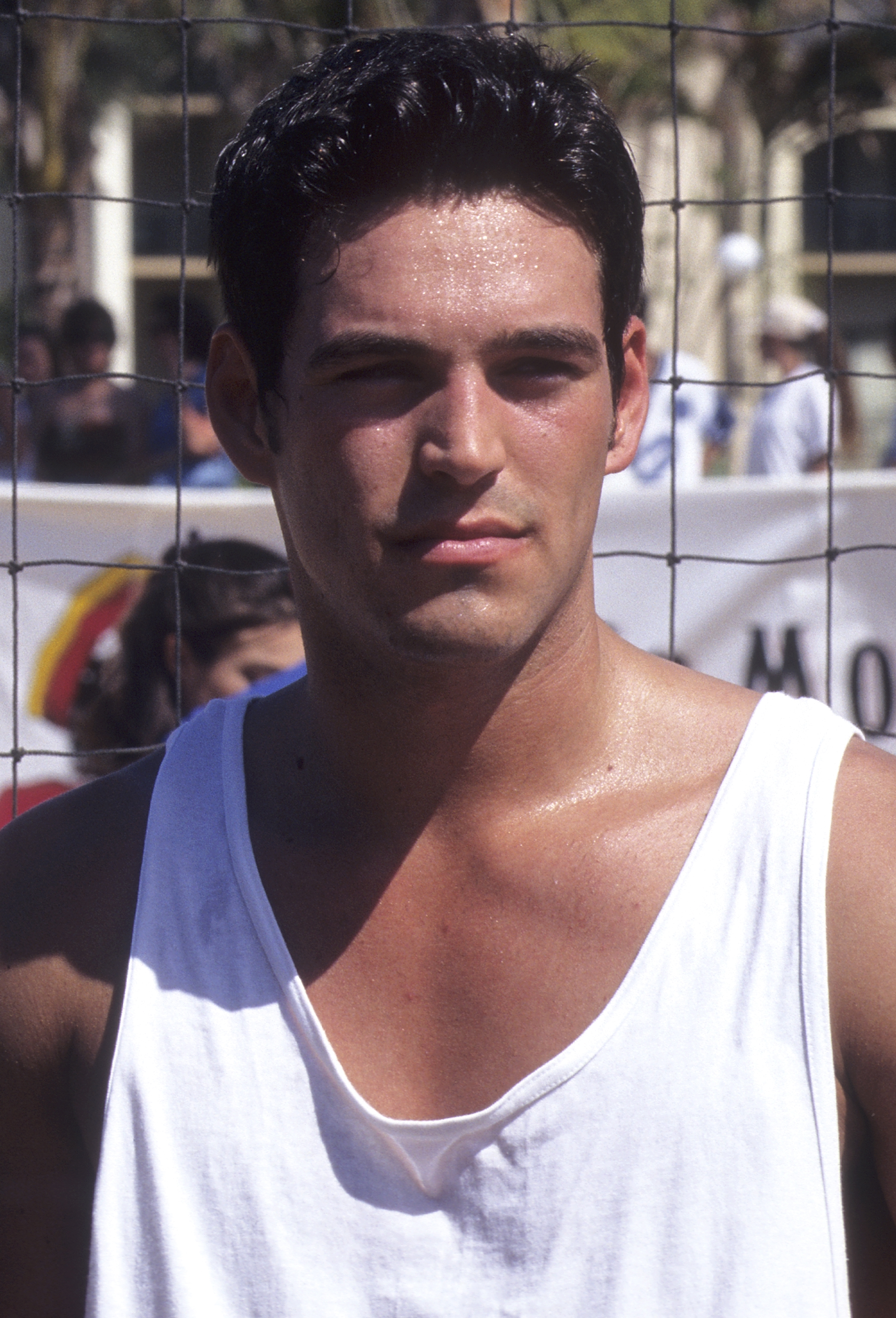 L'acteur au Westin Rio Mar Beach Resort Celebrity Sports Invitational Beach Volleyball Competition le 23 mai 1997, à Rio Grande, Porto Rico. | Source : Getty Images