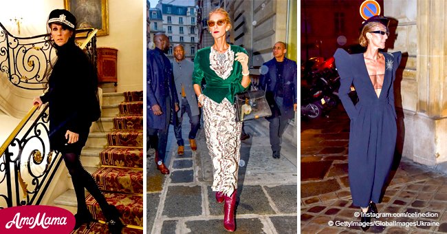Céline Dion : ses meilleurs look durant la semaine de  mode a Paris quand elle a changé son style