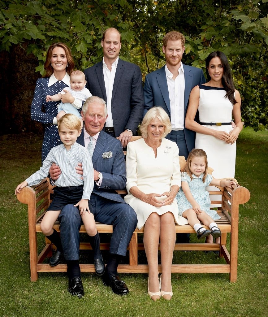 Les membres de la famille royale. | Photo : Getty Images