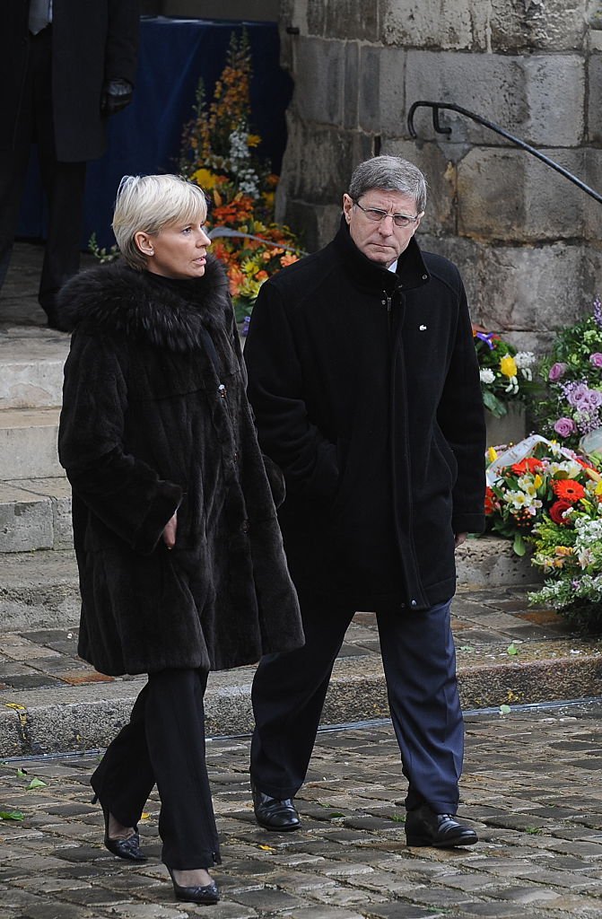 Jean-Michel Larque et sa femme | Photo : Getty Images