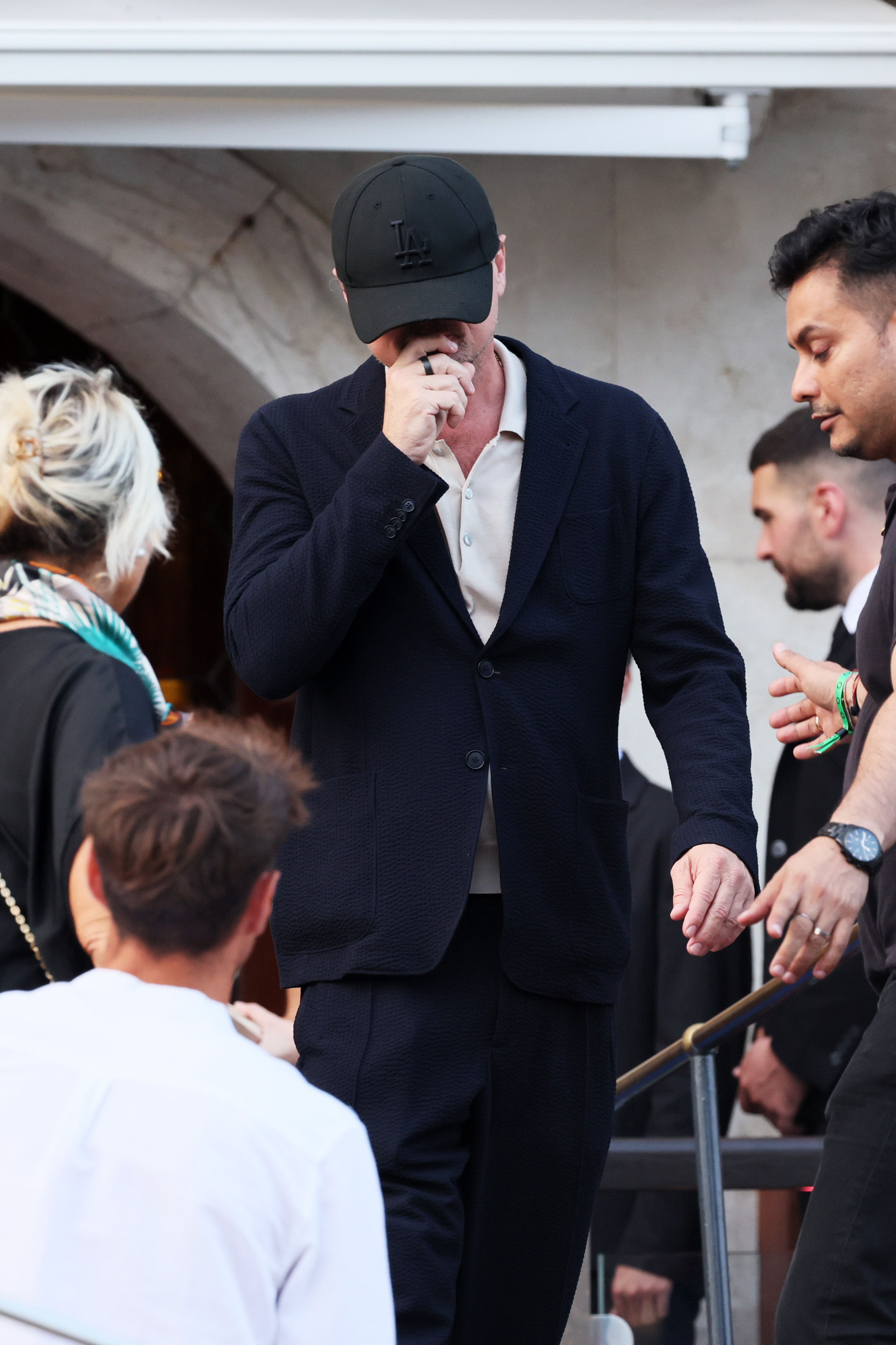 Leonardo DiCaprio avant le mariage de Jeff Bezos et Lauren Sánchez à Venise, en Italie, le 26 juin 2025. | Source : Getty Images