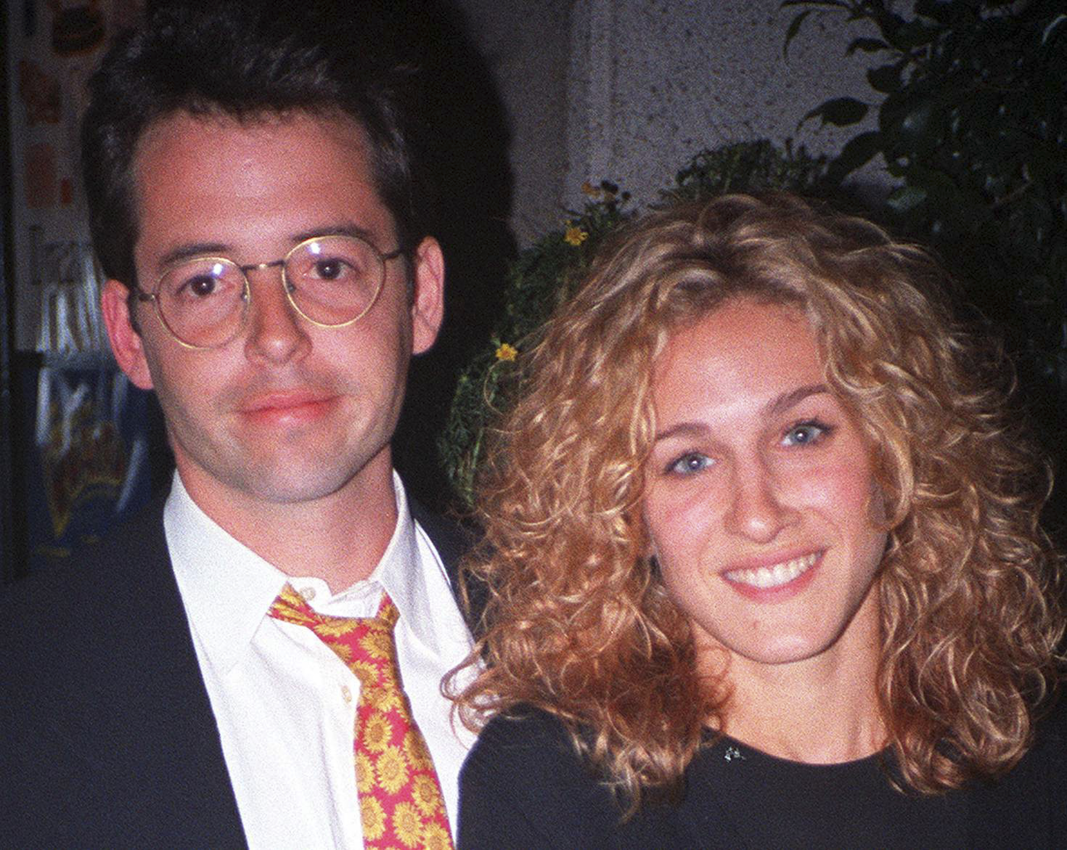 L'acteur Matthew Broderick et Sarah Jessica Parker le 18 septembre 1993 | Source : Getty Images