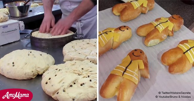 Les boulangers alsaciens ont commencé à faire de nouveaux Mannele sous forme de gilets jaunes
