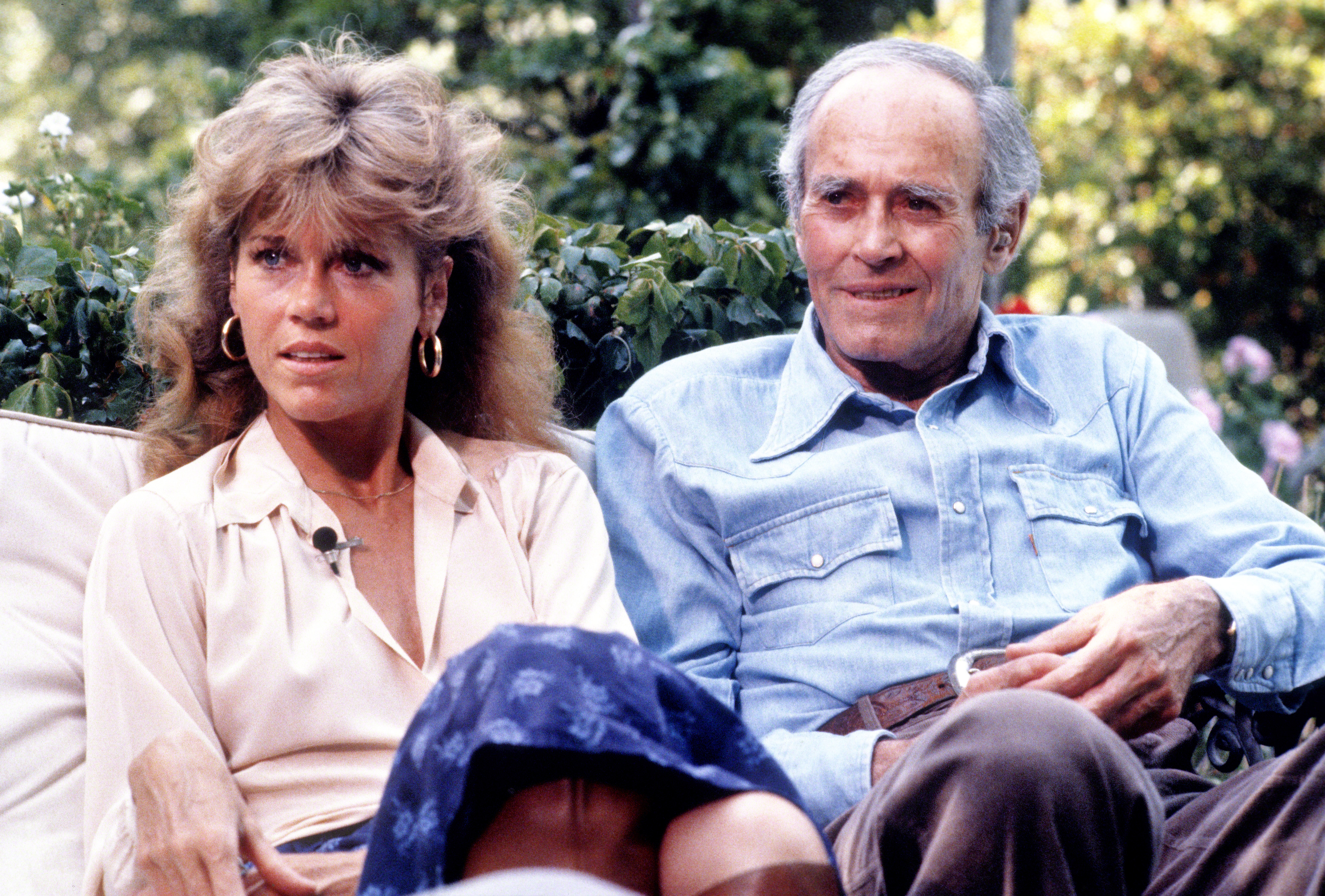 Jane Fonda et Henry Fonda en 1979 à Los Angeles, Californie | Source : Getty Images