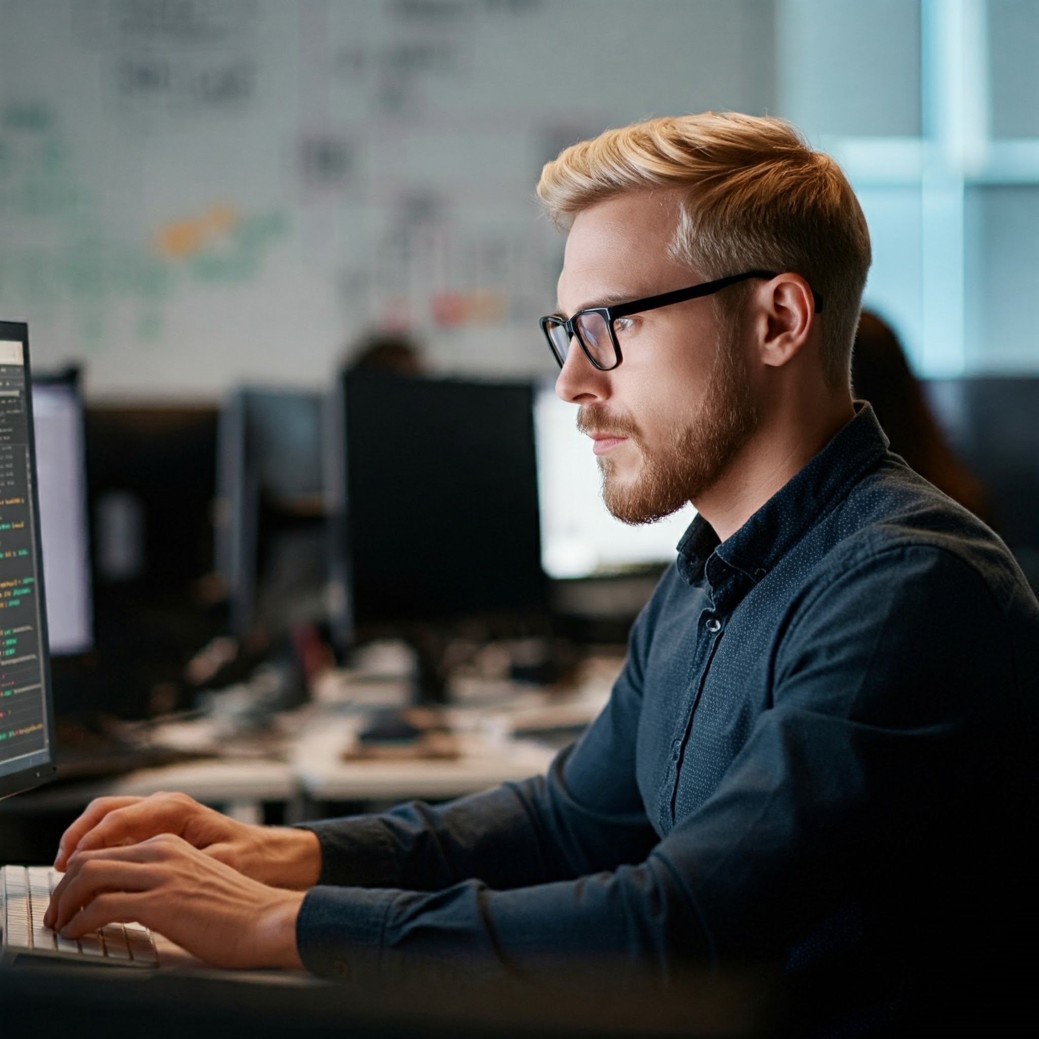 Un homme travaillant dans un bureau | Source : Gemini