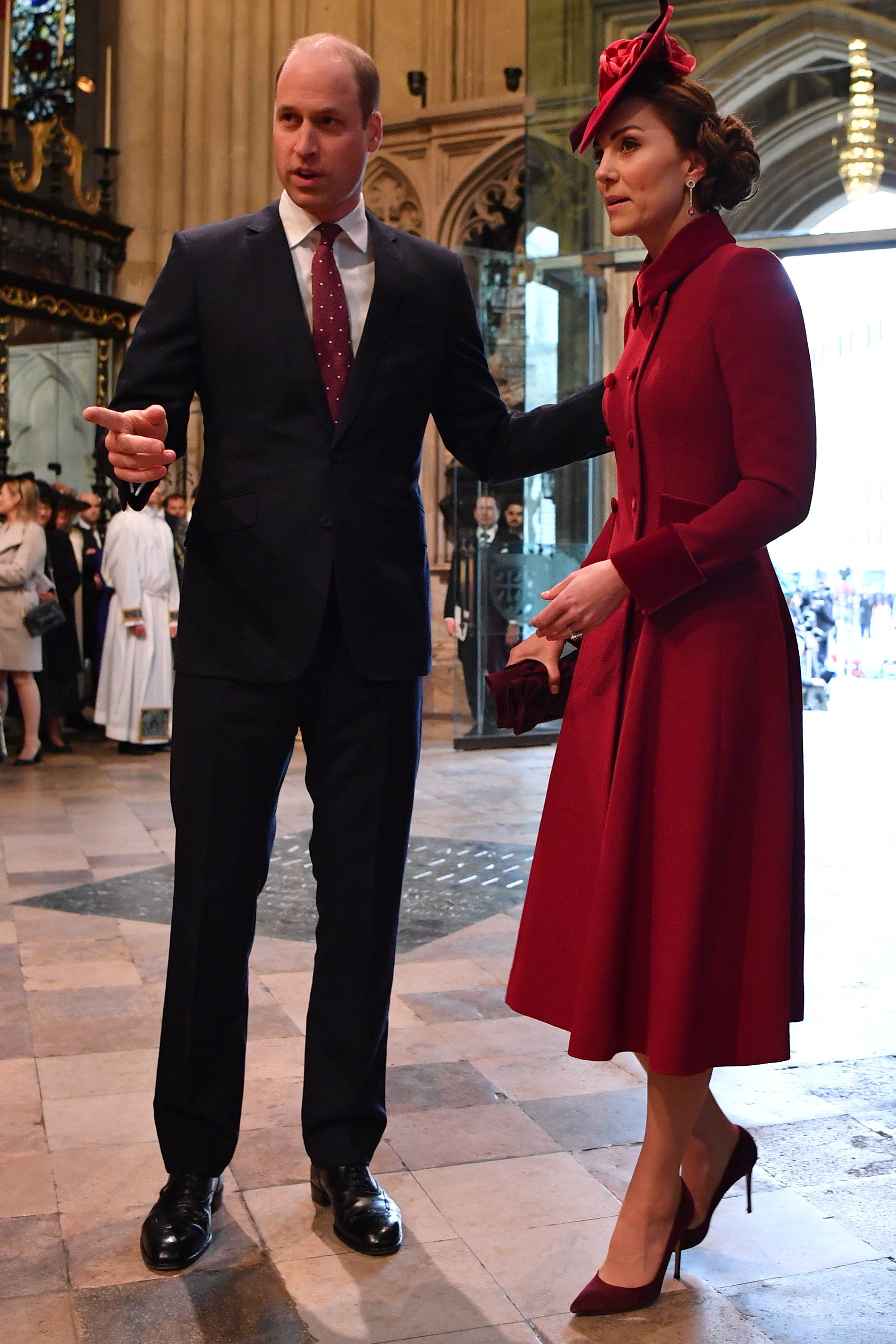 Le prince William et la duchesse Kate Middleton le 9 mars 2020, à Londres, en Angleterre |Source : Getty Images