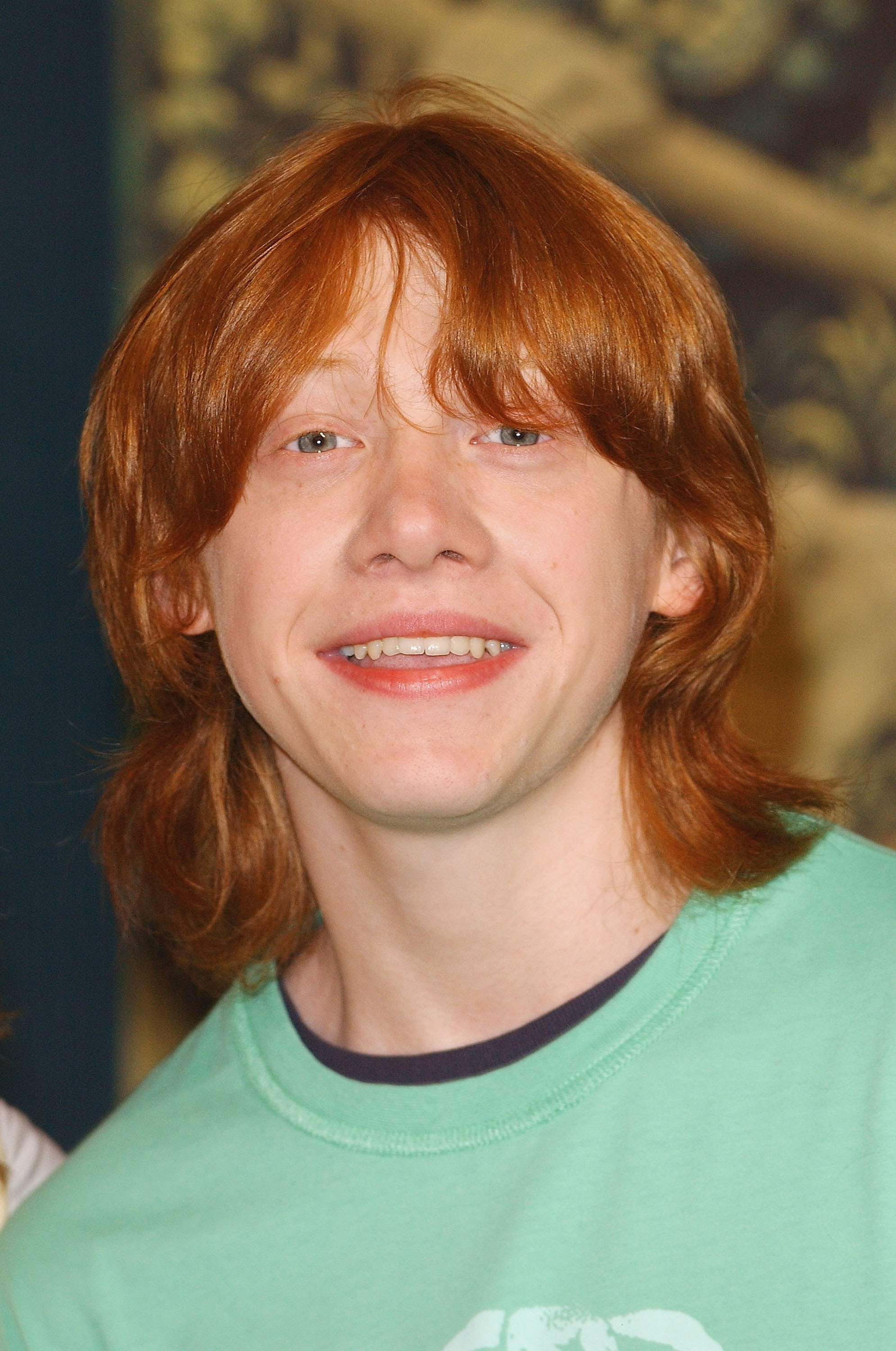 Rupert Grint lors d'un photocall avant la première britannique de "Harry Potter et le Prisonnier d'Azkaban" le 27 mai 2004 à Londres | Source : Getty Images