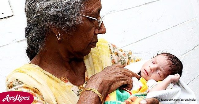 Une femme de 70 ans a donné naissance à un bébé. Mais l'âge du père est encore plus incroyable