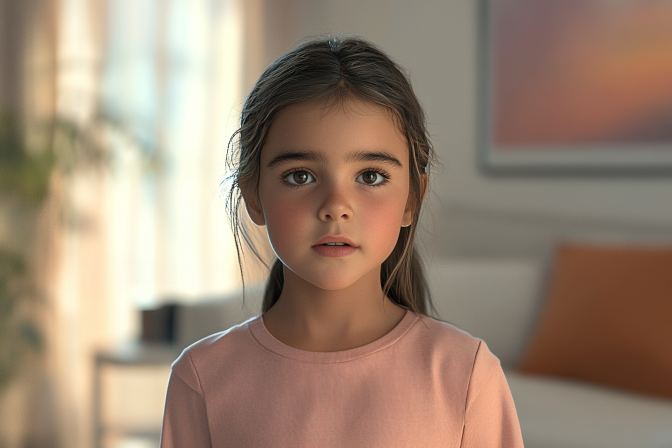 Une petite fille | Source : Midjourney