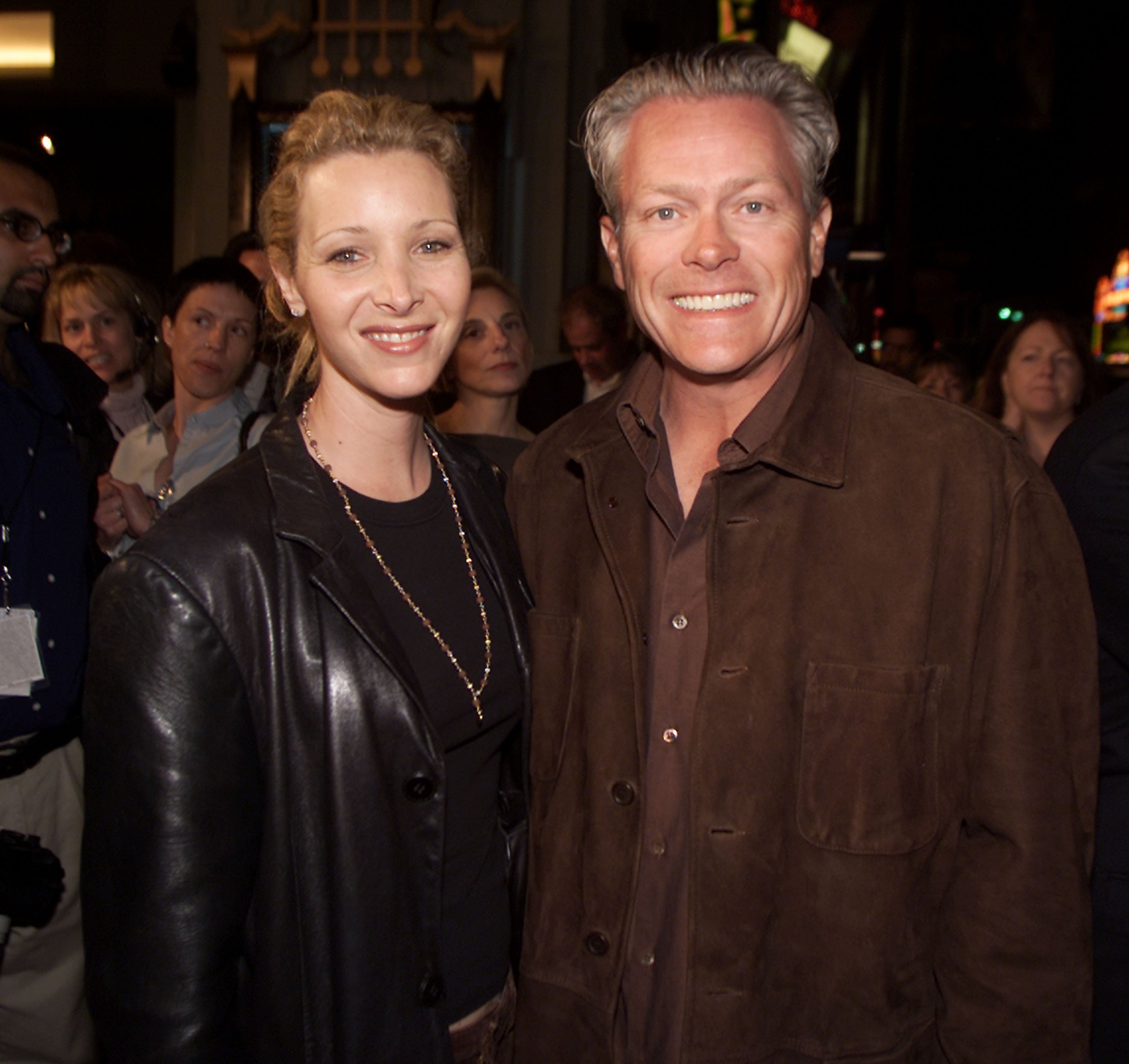 Lisa Kudrow et Michel Stern à Los Angeles, Ca, Lundi 11 mars 2002. |  Photo : Getty Images