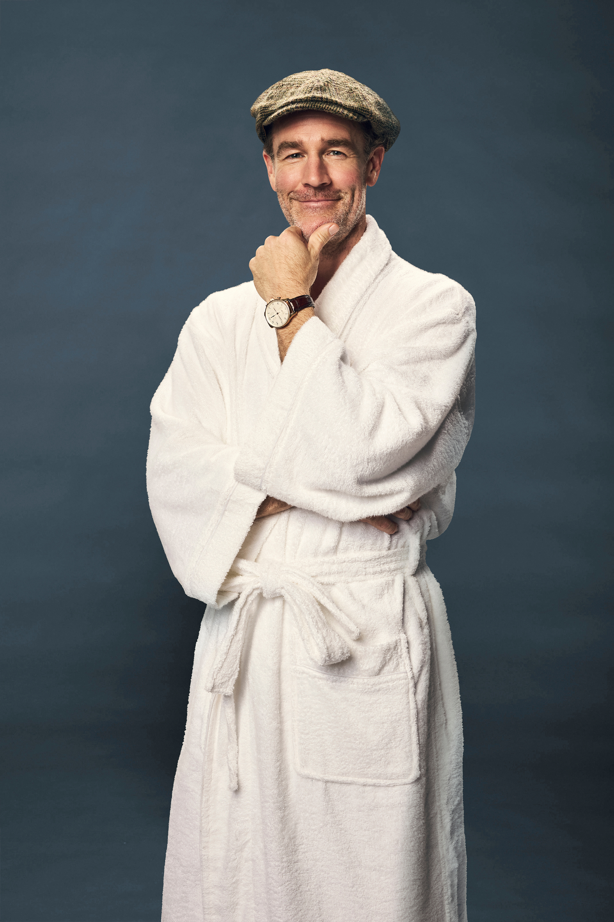 James Van Der Beek pose pour un portrait pour "The Real Full Monty" en février 2024 | Source : Getty Images