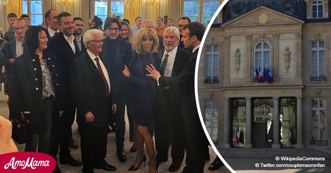 L'Elysée renouvelé: Brigitte et Emmanuel Macron célèbrent la fin des travaux (photo)