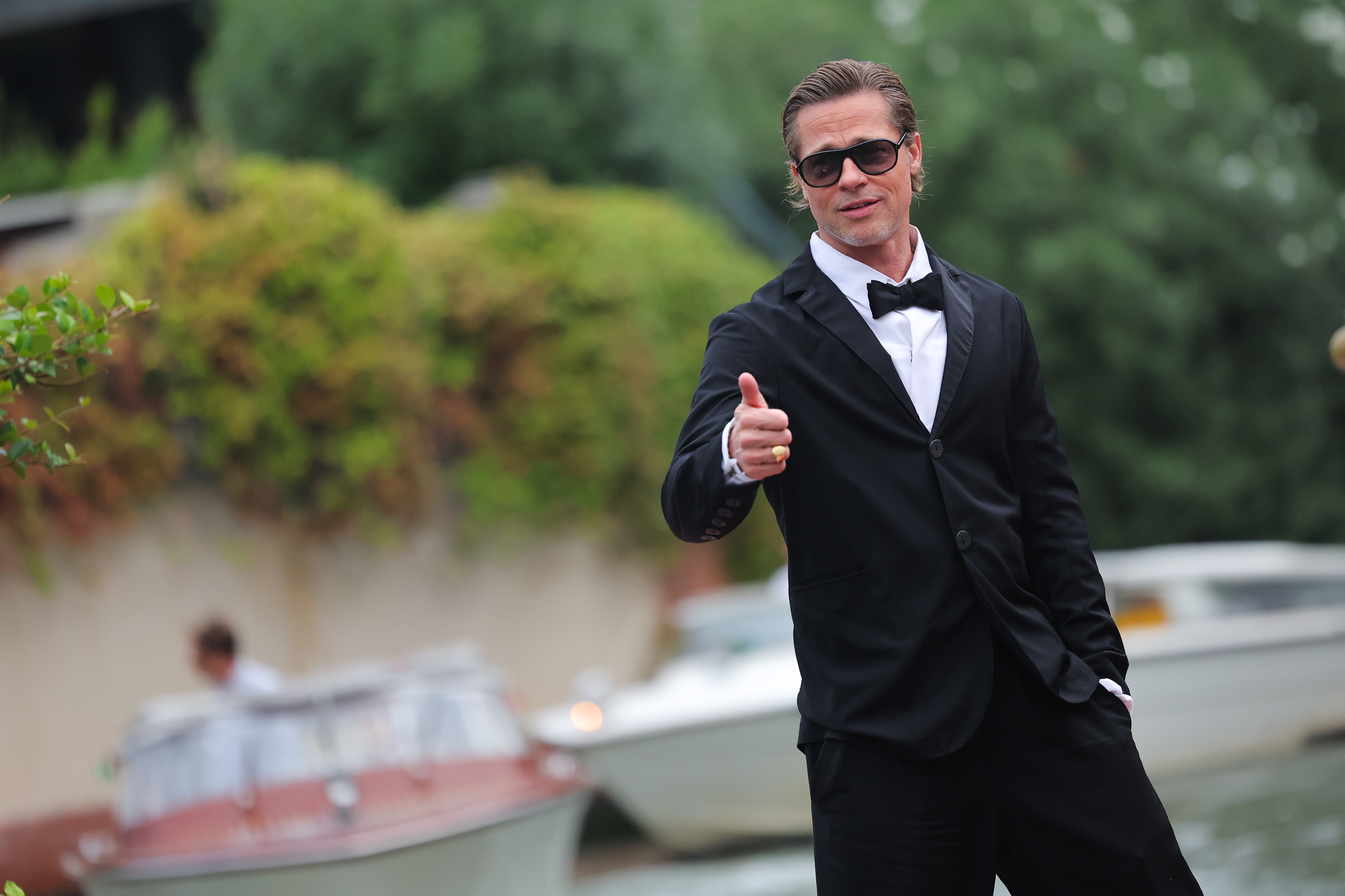 Brad Pitt le 08 septembre 2022 à Venise, Italie. | Source : Getty Images