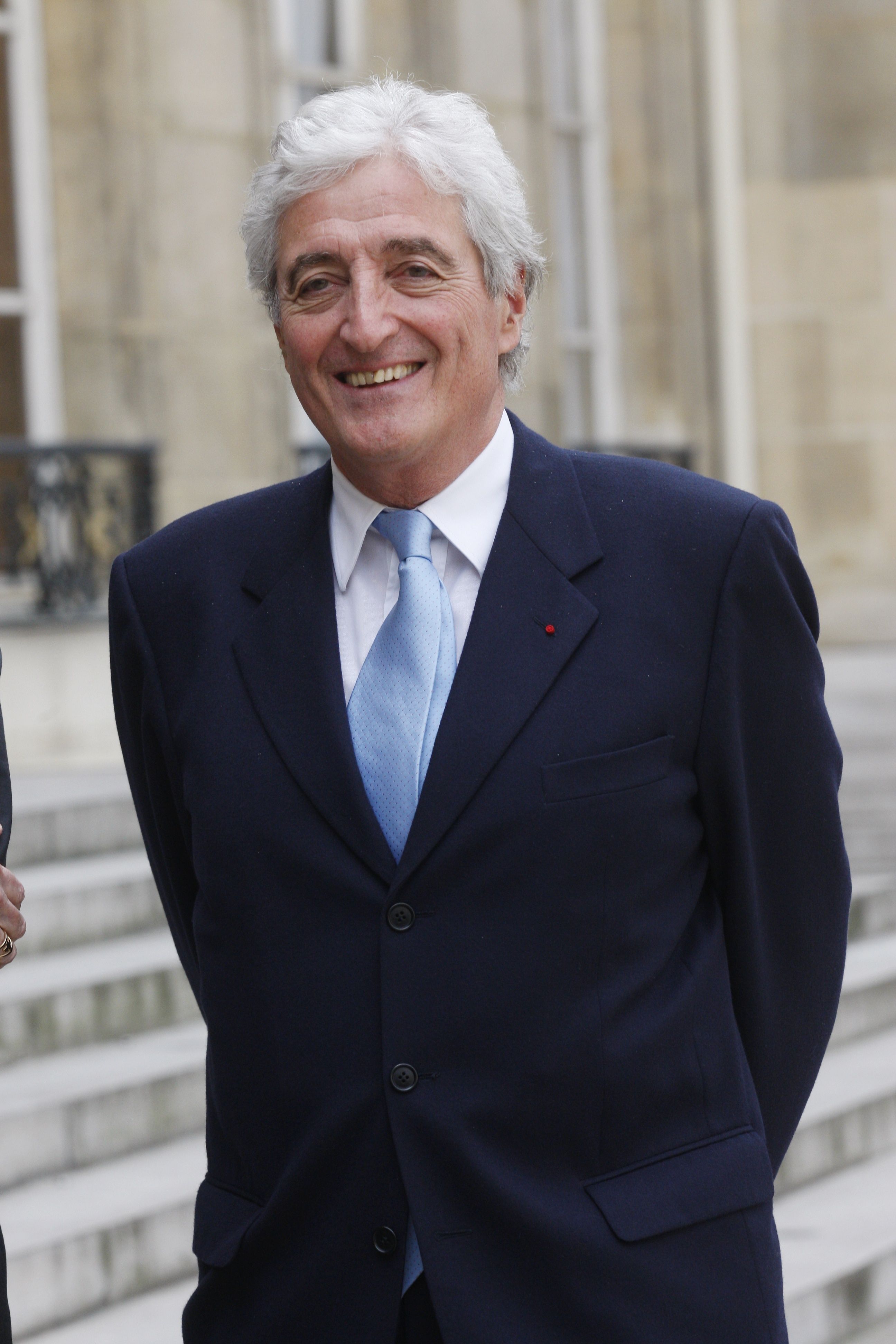 Jean-Loup Dabadie à l'Elysée, à Paris, France le 22 mai 2008. | Photo : Getty Images