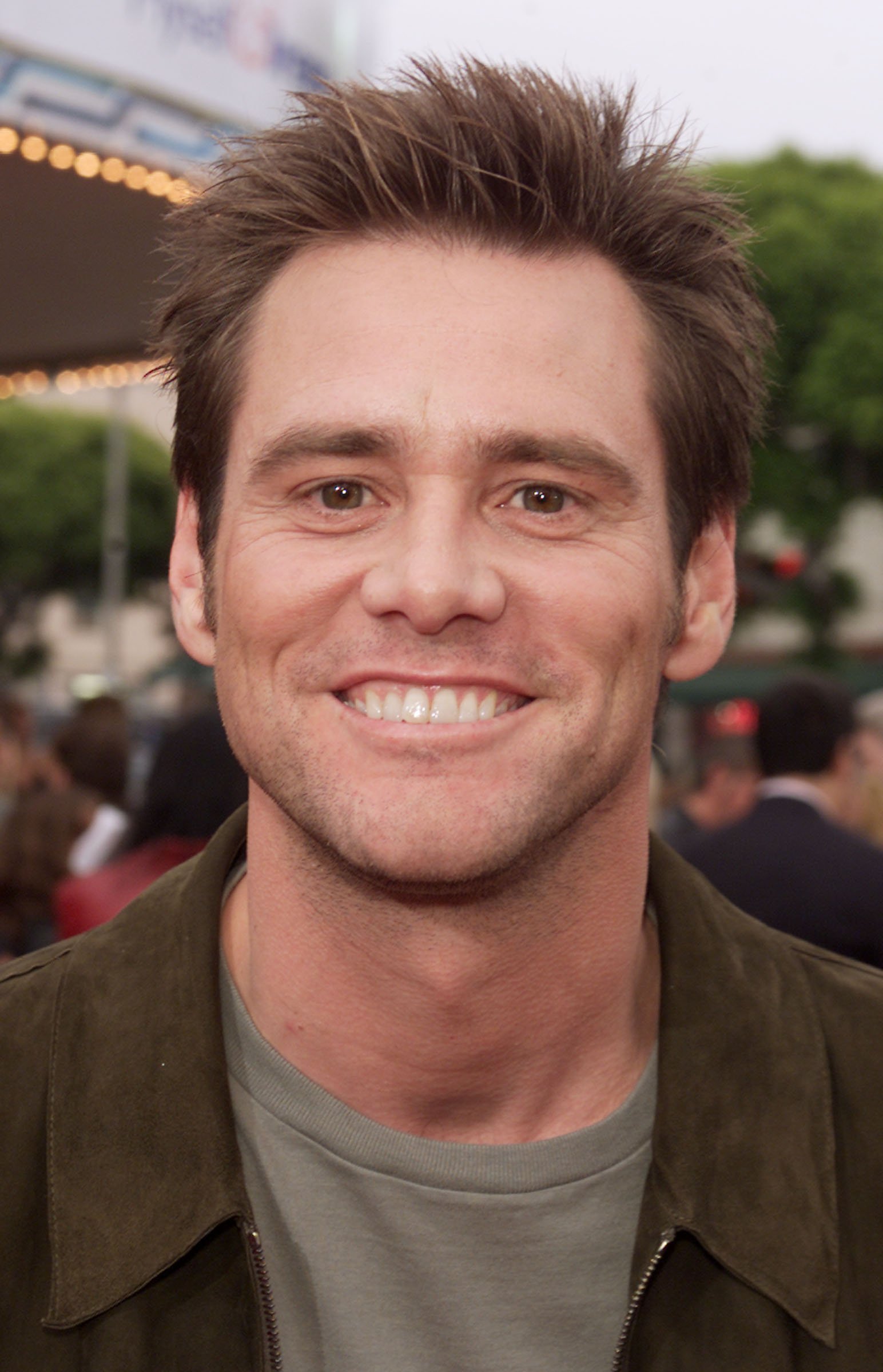 Jim Carrey lors de la première de "Me, Myself & Irene" au Village Theater à Westwood, Ca. le 15 juin 2000. | Photo : Getty Images