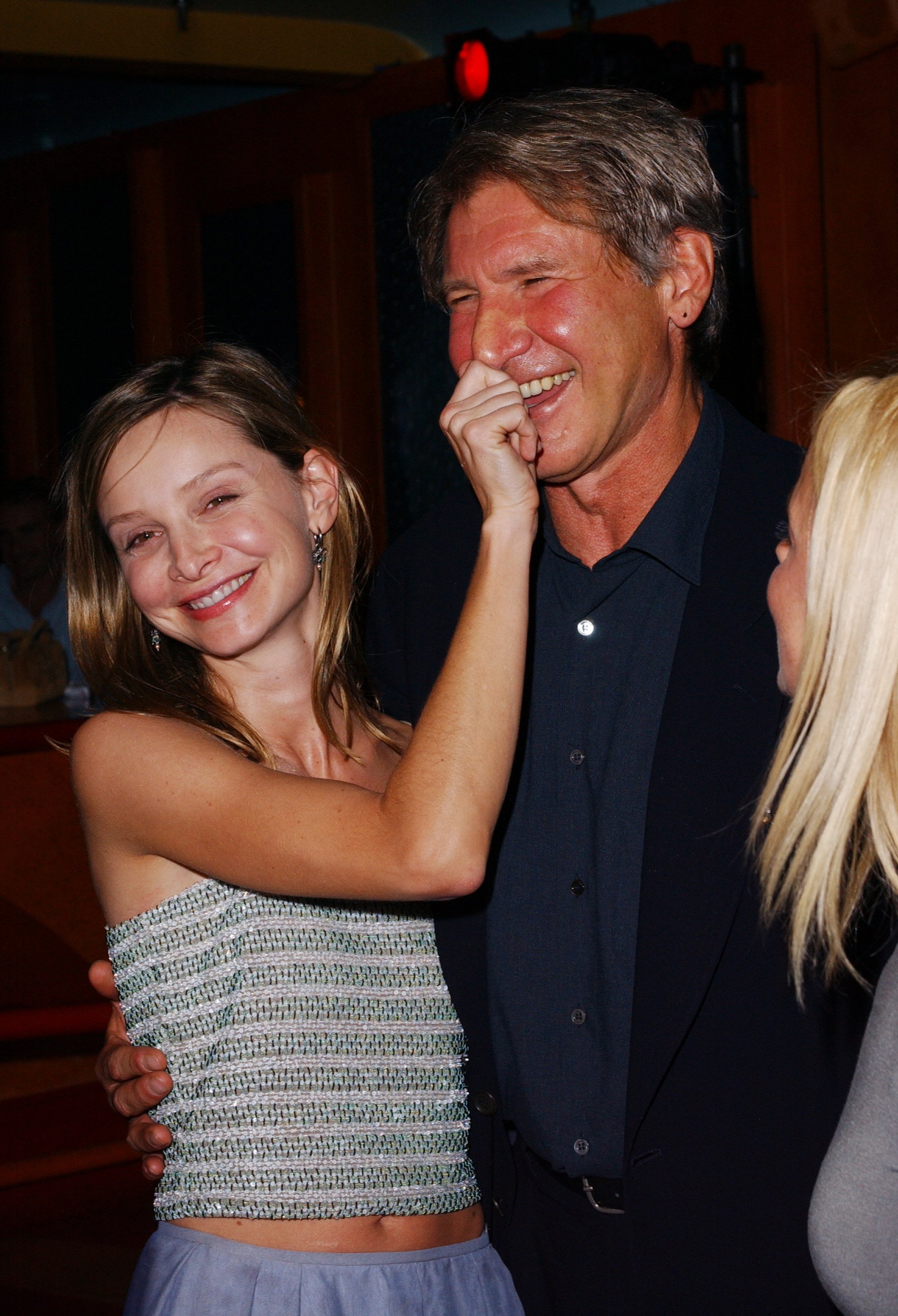 Calista Flockhart et Harrison Ford au Playstation 2 Hosts the Movieline Young Hollywood Awards After-Party le 4 mai 2003 | Source : Getty Images