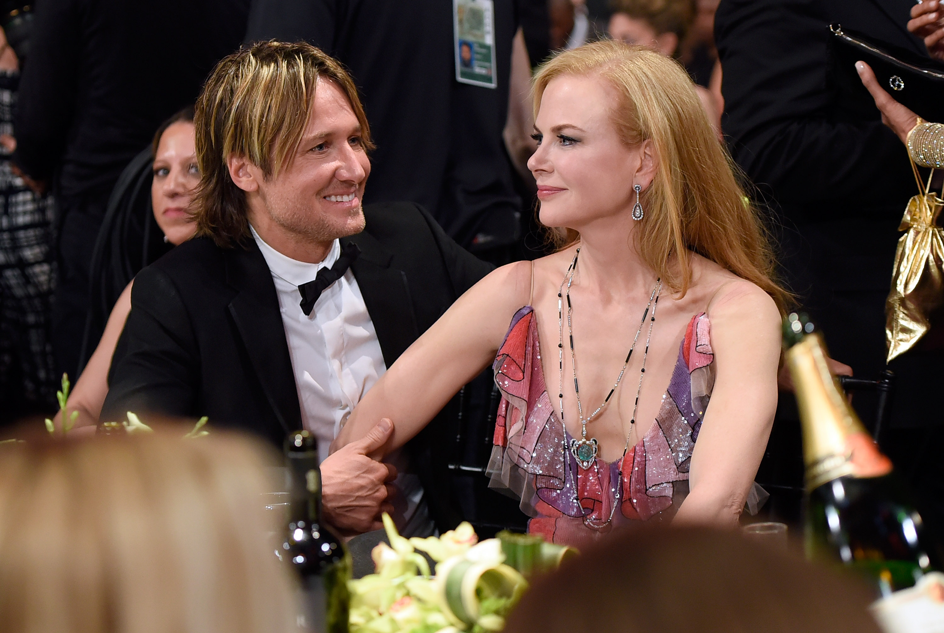 Keith Urban et Nicole Kidman lors de la 22e cérémonie annuelle des Screen Actors Guild Awards le 30 janvier 2016 à Los Angeles, Californie | Source : Getty Images