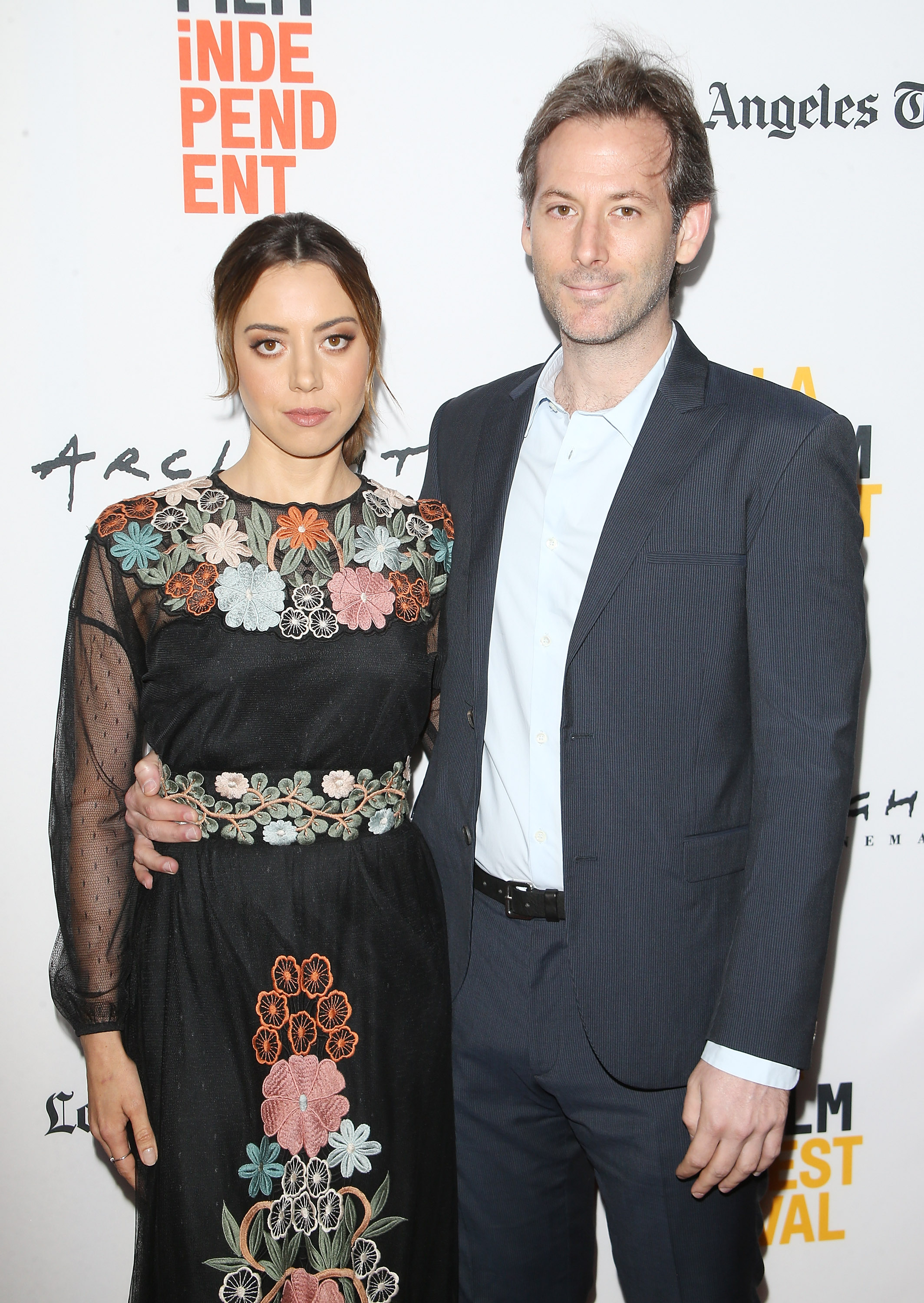 Aubrey Plaza et Jeff Baena au festival du film de Los Angeles 2017, le 19 juin 2017, Culver City, Californie. | Source : Getty Images