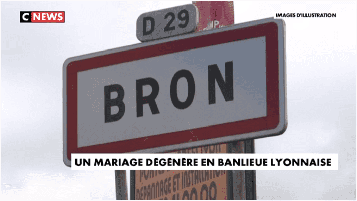 Photo d'illustration indiquant la plaque de la commune de Bron (Rhône) | Photo : CNEWS