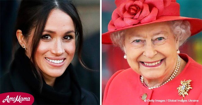 Le chien de Meghan Markle s'est lié d'amitié avec la grand-mère de son mari, la reine Elizabeth II