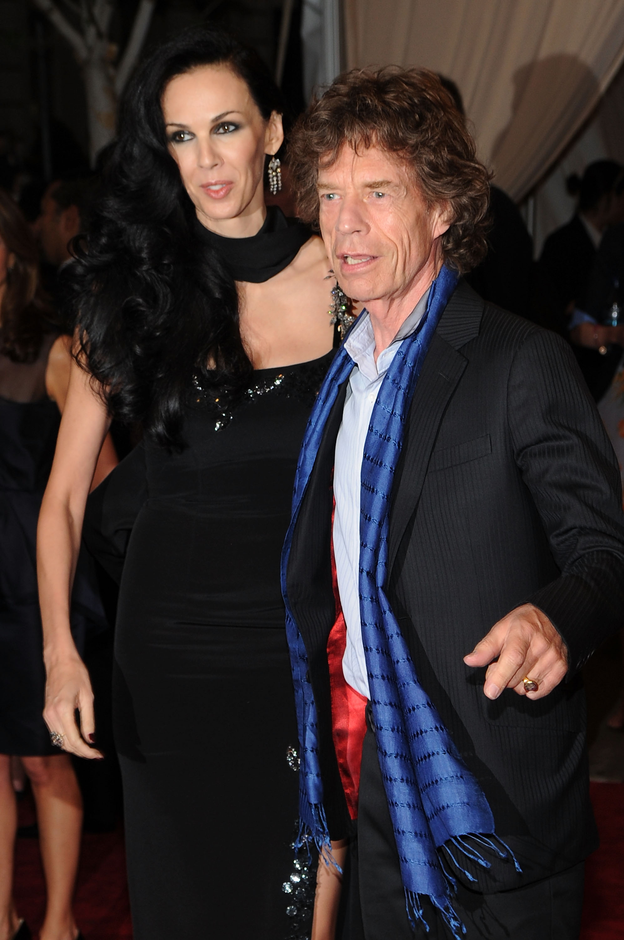 L'Wren Scott et Mick Jagger assistent au gala de bienfaisance du Costume Institute le 3 mai 2010 à New York. | Source : Getty Images