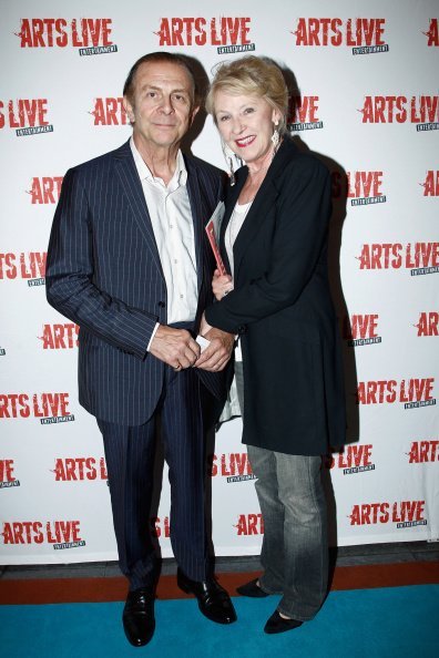 Roland Giraud and his wife Maaike Jansen attend 'Open Space' Premiere At Theatre du Rond Point on September 10, 2014 in Paris, France. | Photo : Getty Images