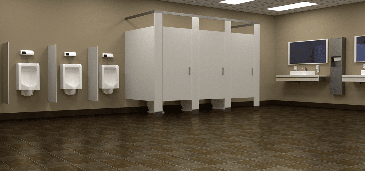 Dans une salle de toilettes | Photo : Pixabay