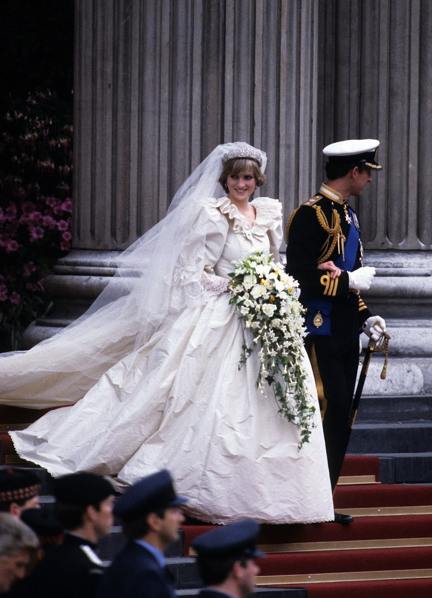 Princesse Diana et Charles, Prince de Galles, le jour de leur mariage | Photo : Getty Images