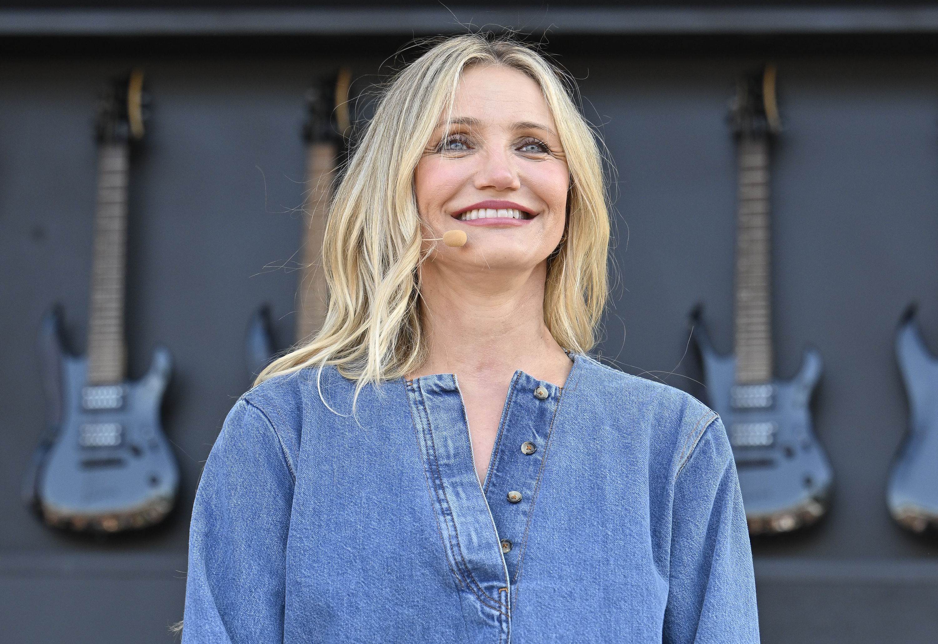 Cameron Diaz assiste à la scène culinaire lors du premier jour de BottleRock Napa Valley à Napa Valley Expo, le 24 mai 2024, à Napa, en Californie. | Source : Getty Images