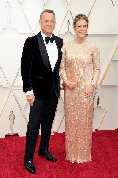 Tom Hanks et Rita Wilson arrivent à la 92ème cérémonie annuelle des Oscars à Hollywood. | Photo : Getty Images.