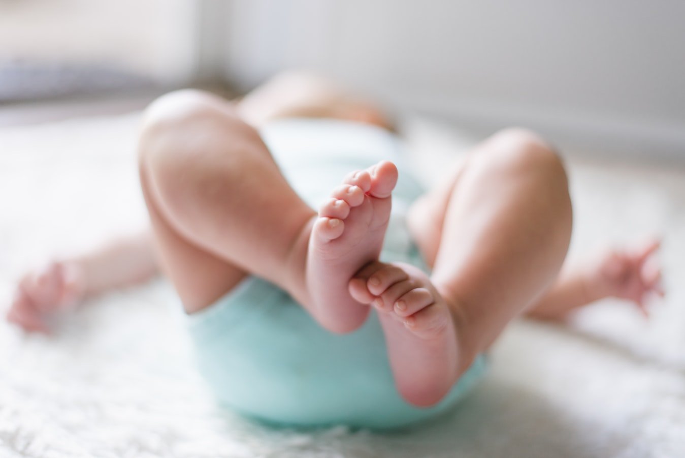 Les pieds d'un bébé. l Source : Unsplash