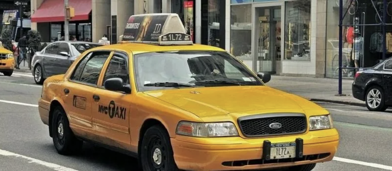 Un taxi | Fuente: Shutterstock