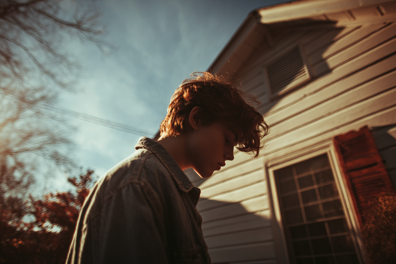 Un adolescent à l'extérieur | Source : Midjourney