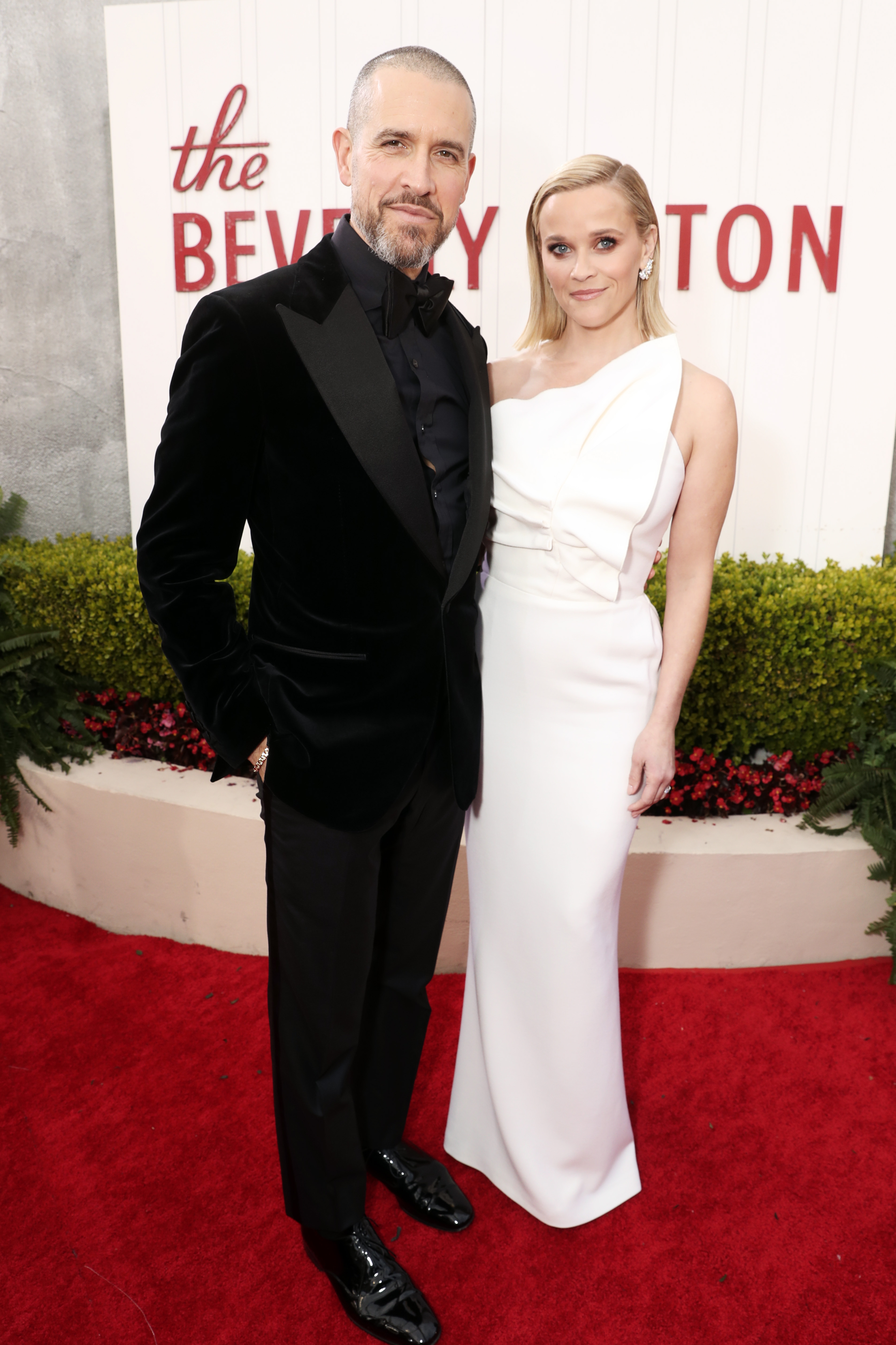 Jim Toth et Reese Witherspoon lors de la 77e cérémonie annuelle des Golden Globe Awards à Beverly Hills, en Californie, le 5 janvier 2020 | Source : Getty Images