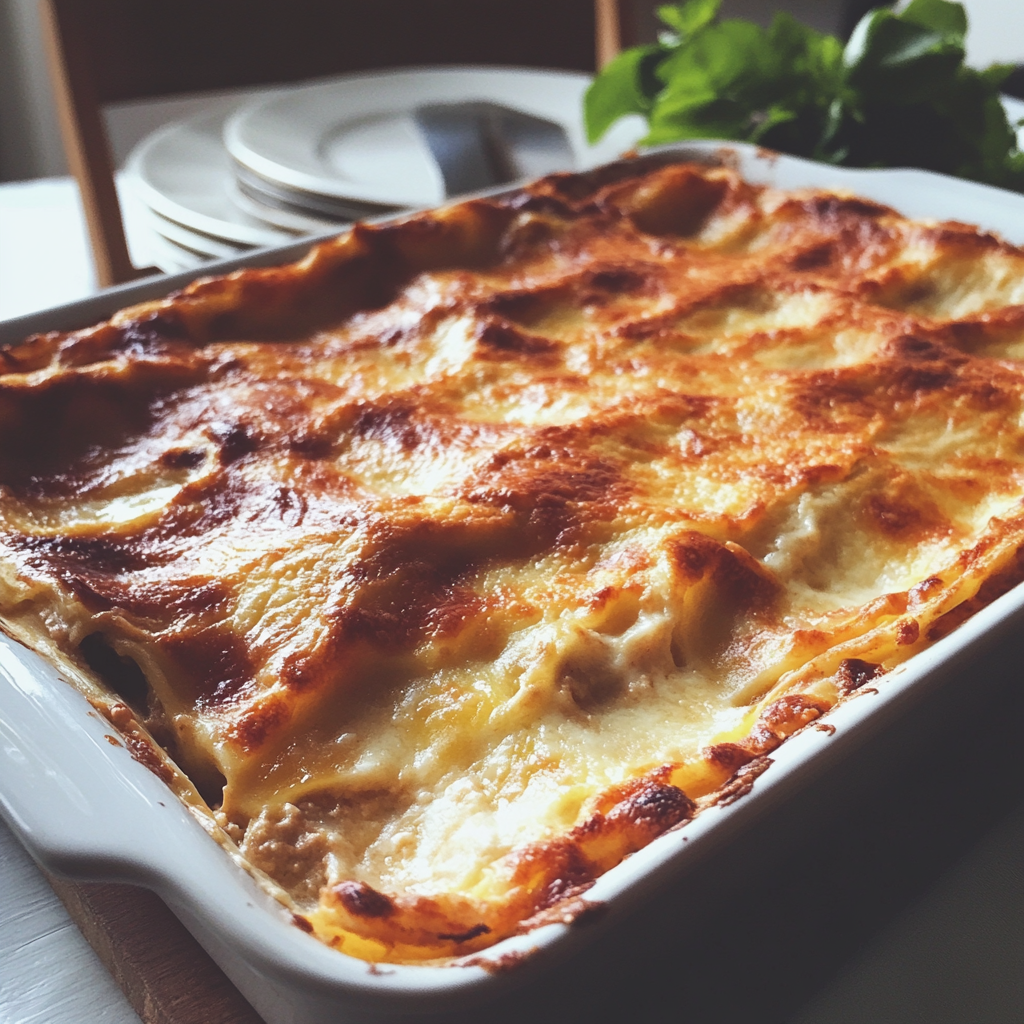 Un plateau de lasagnes | Source : Midjourney