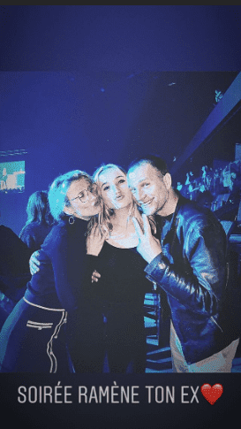 Alexandra Lamy et son ex au concert d’Angèle avec leur fille. | Photo : Instagram/jouannetchloe