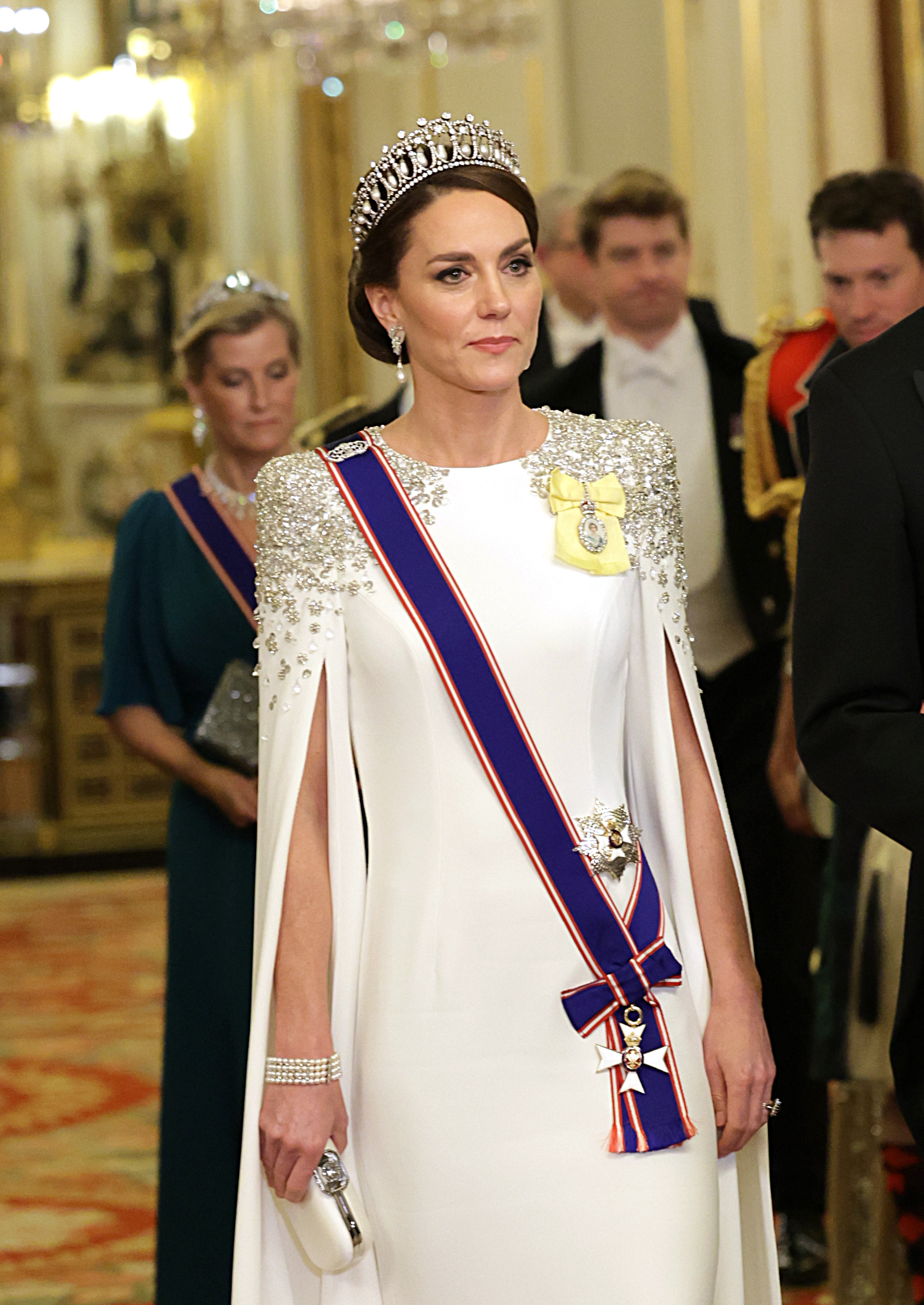 La princesse Catherine de Galles lors du banquet d'État au palais de Buckingham, le 22 novembre 2022, à Londres, en Angleterre | Source : Getty Images
