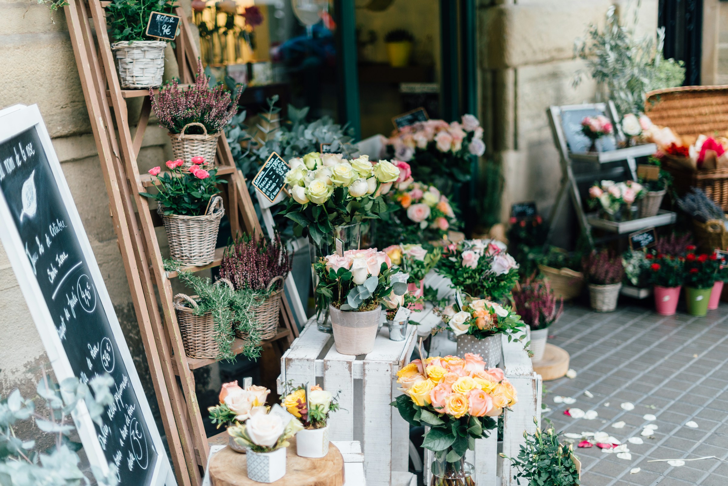 Un magasin de fleurs | Source : Unsplash
