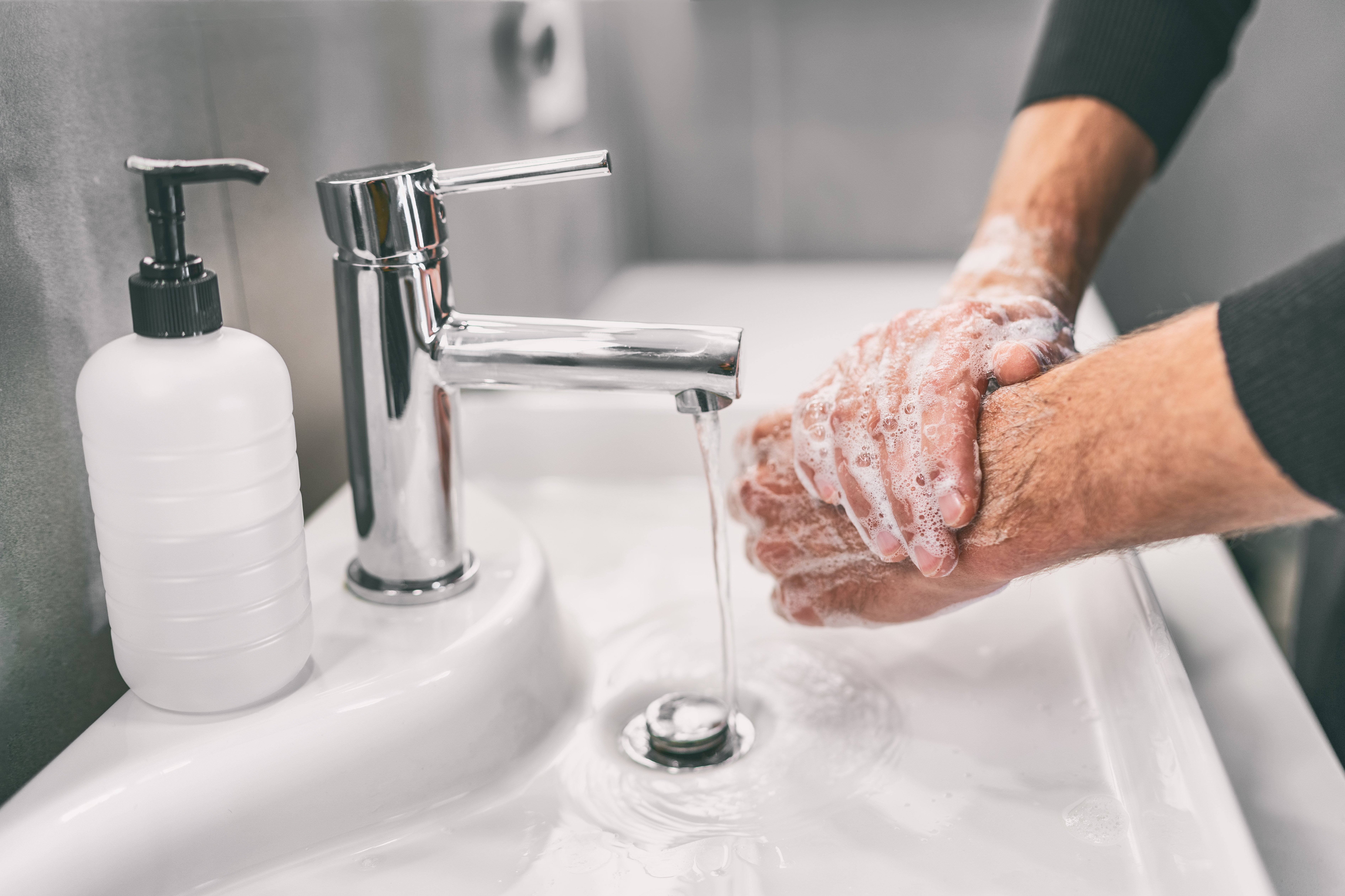 Lavage des mains en illustration. | Photo : Shutterstock