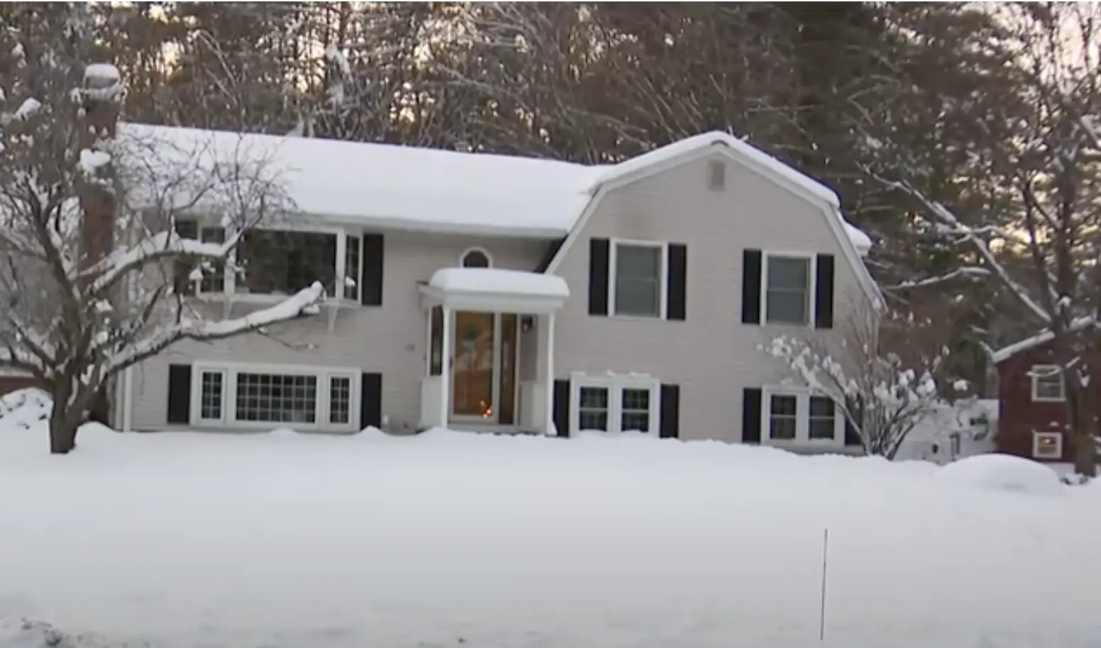 La maison de Roxanne Doucette, vue dans une vidéo datée du 7 janvier 2024 | Source : Youtube.com/cbsboston