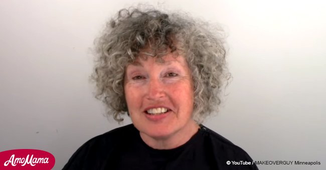 Une femme aux cheveux gris a reçu une transformation folle de la part de "l'homme maquilleur"